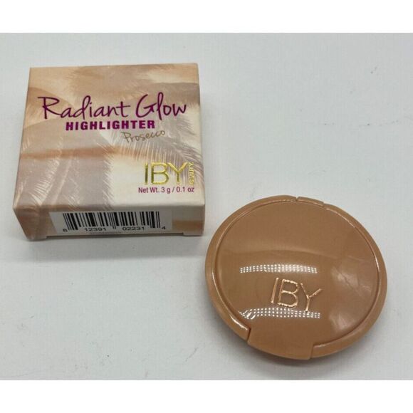 IBY Beauty Radiant Glow Highlighter PROSECCO Travel Size 0.1oz/ 3g Ea NIB - Picture 4 of 4